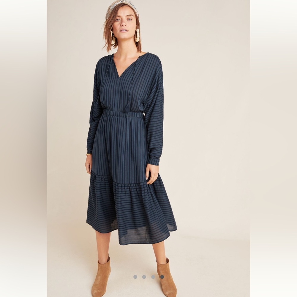 Dolan Striped maxi dress